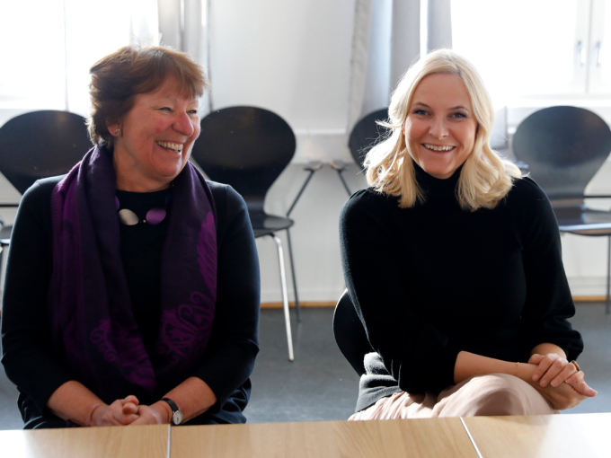 Oslo-klinikken bistår unge over hele landet med spørsmål rundt seksualitet. Oslos ordfører, Marianne Borgen, deltok på møtet sammen med Kronprinsessen. Foto: Tore Meek / NTB scanpix
